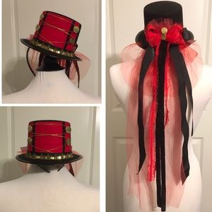 Halloween Ringmaster Top Hat Handmade